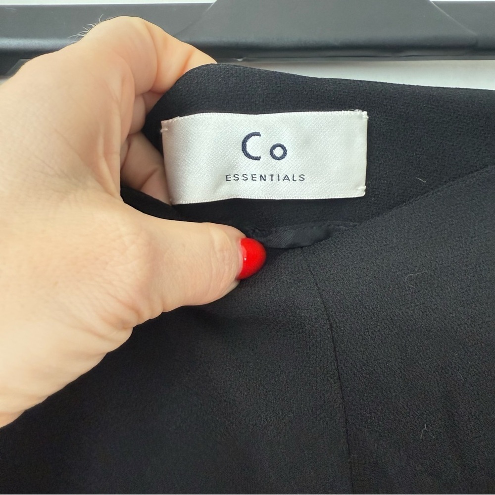 CO Essentials Black Wide Leg Trousers S - Picture 2 of 4